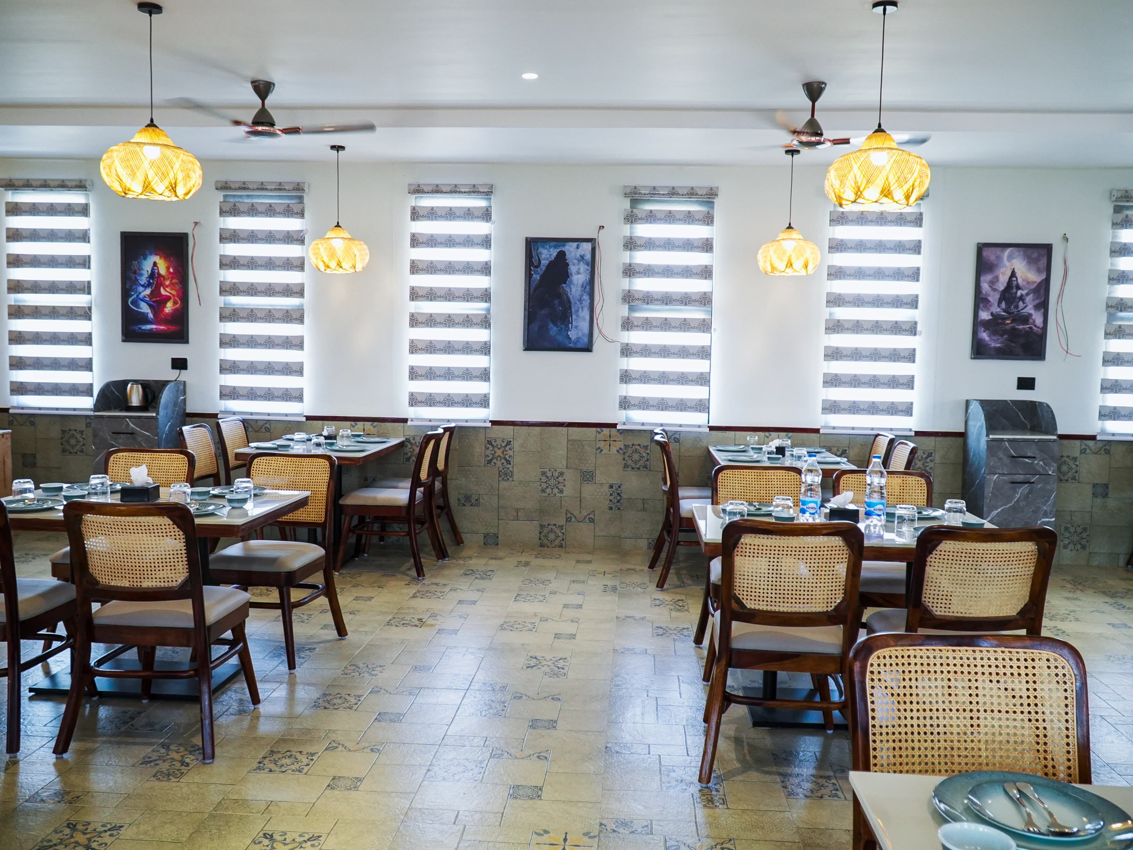 Naivedyam pure vegetarian restaurant food at Anaasa Resorts